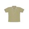 Christmas Central Men's Khaki Knit Pullover Golf Polo Shirt - Medium